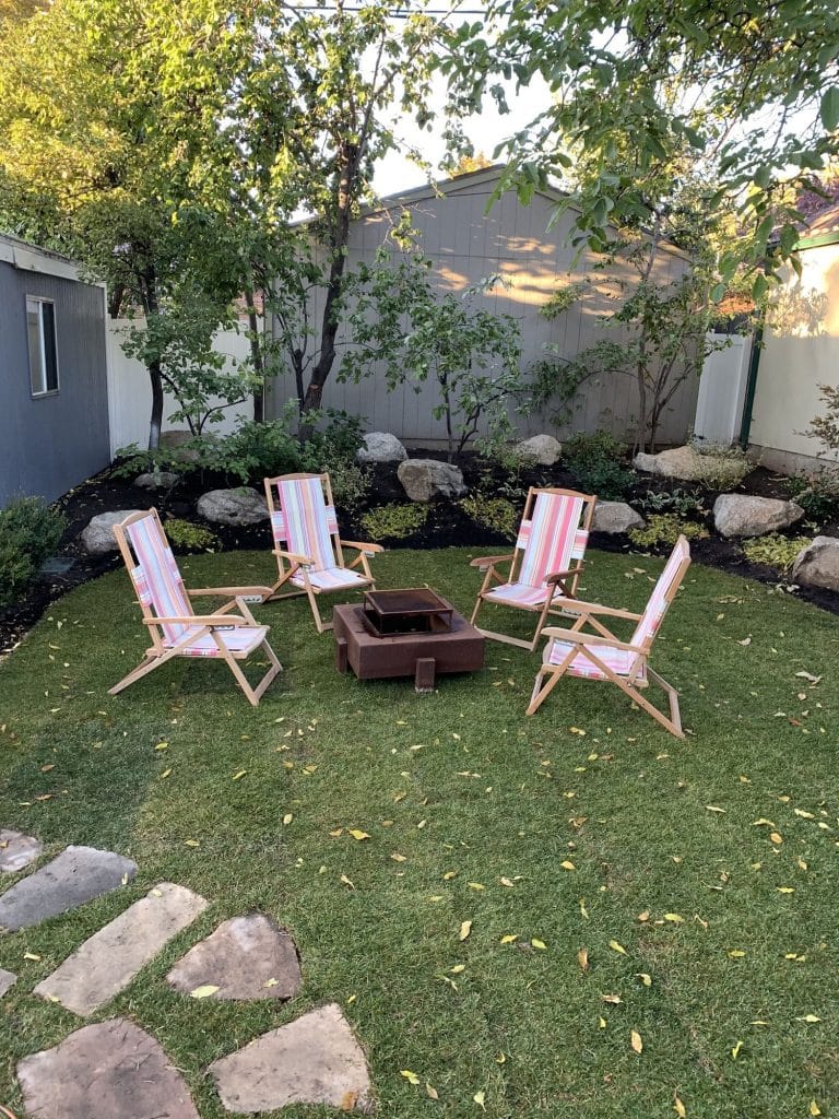 Harrison Avenue backyard landscaping - after